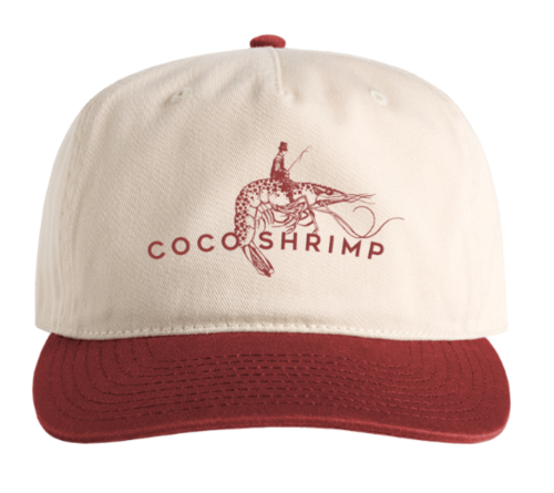 Hawaiian Style 2-Tone Embroidered Hat