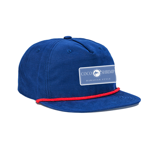 Rectangle Patch Rope Hat