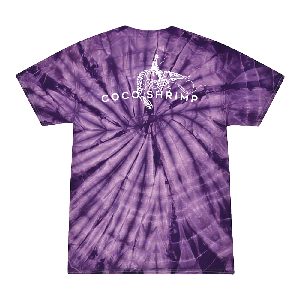 Logo Tie Dye Tee - White Print
